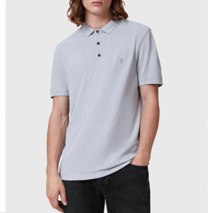 AllSaints Reform Short Sleeve Polo Shirt